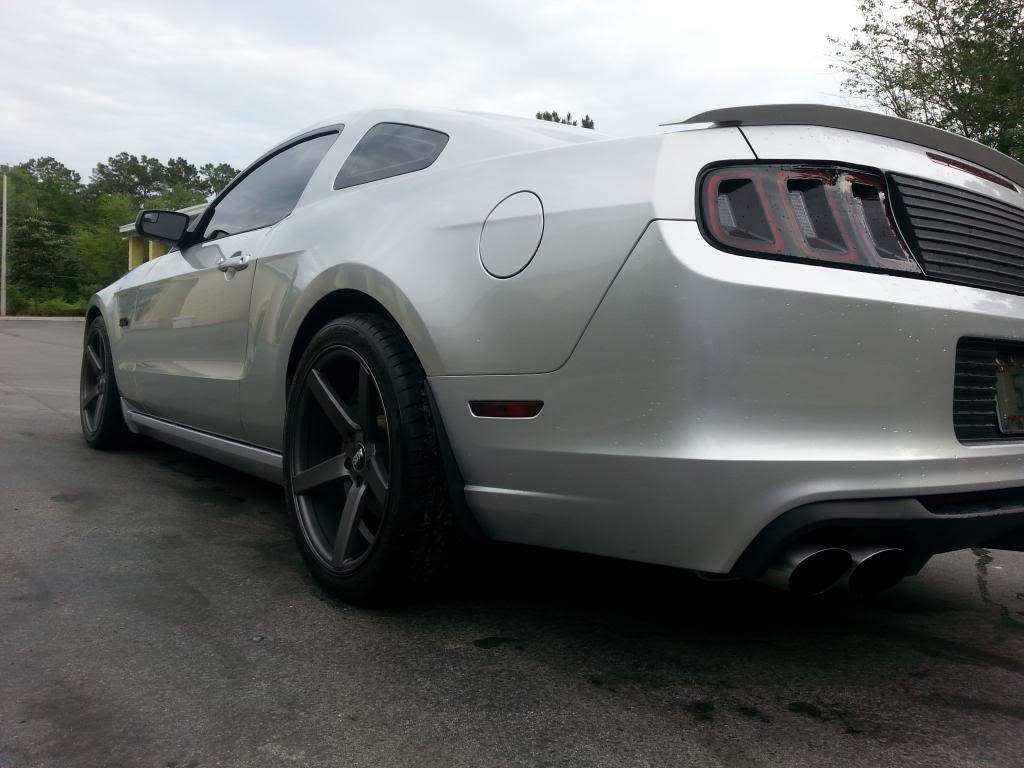 photo 3 Ford Mustang custom wheels STR 607 19x8.5, ET +30, tire size 245/40 R19. 19x10.0 ET+35 285/35 R19