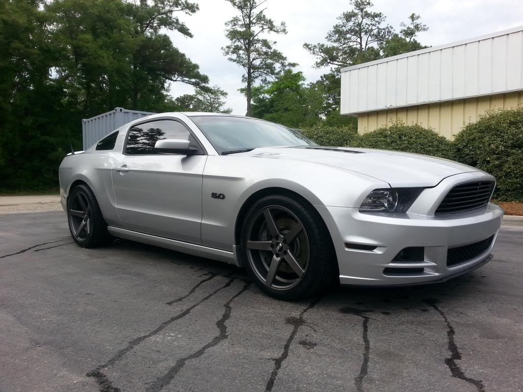 photo 1 Ford Mustang custom wheels STR 607 19x8.5, ET +30, tire size 245/40 R19. 19x10.0 ET+35 285/35 R19