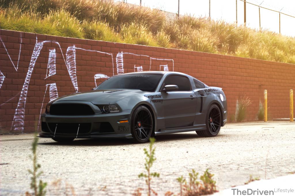 photo 1 Ford Mustang custom wheels Forgestar F14 20x10.5, ET +5, tire size X R20. 20x12.0 ET+25
