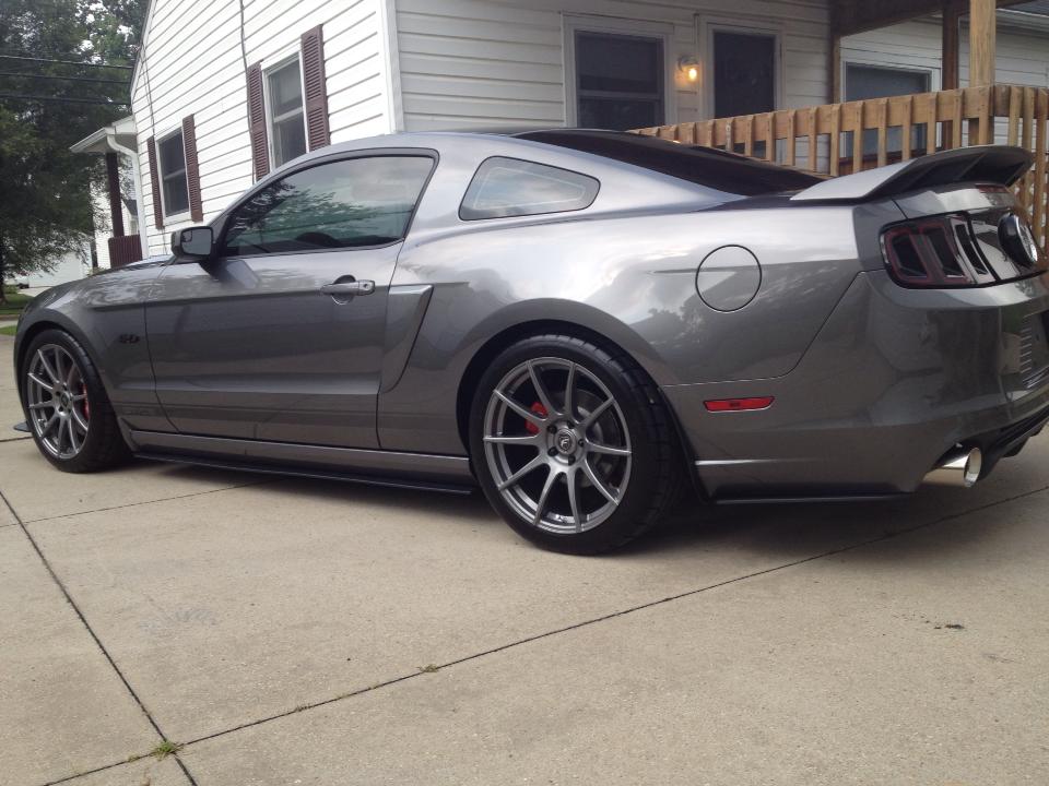 photo 3 Ford Mustang custom wheels Forgestar 19x9.0, ET , tire size X R19. 19x10.0 ET