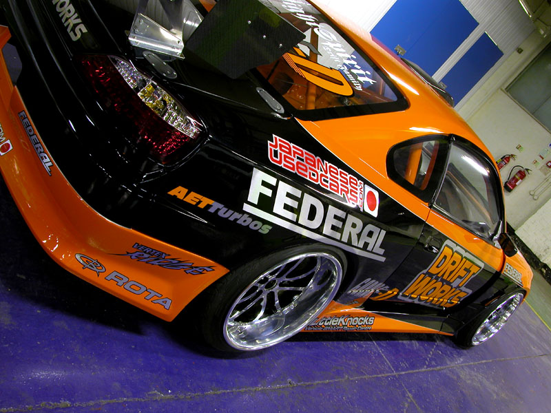 photo 9 Nissan S15 custom wheels Bersaglio Spoke 19x10.0, ET -13, tire size 235/30 R19. 19x12.0 ET-15 275/35 R19