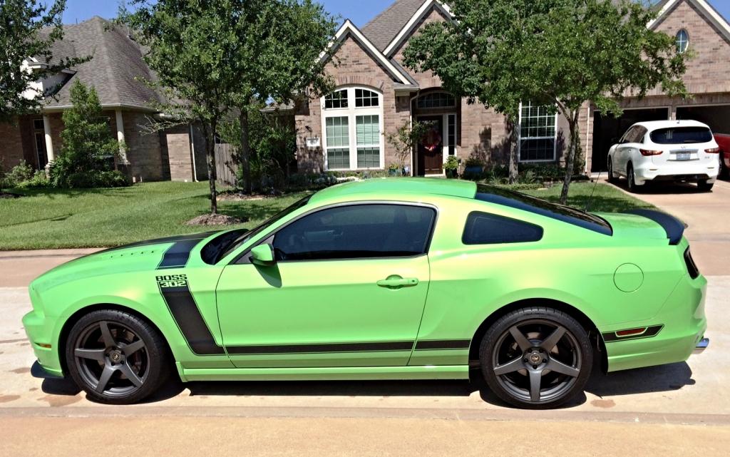 photo 1 Ford Mustang custom wheels Forgestar  CF5 19x9.5, ET +33, tire size 275/35 R19. 19x11.0 ET+55 305/30 R19