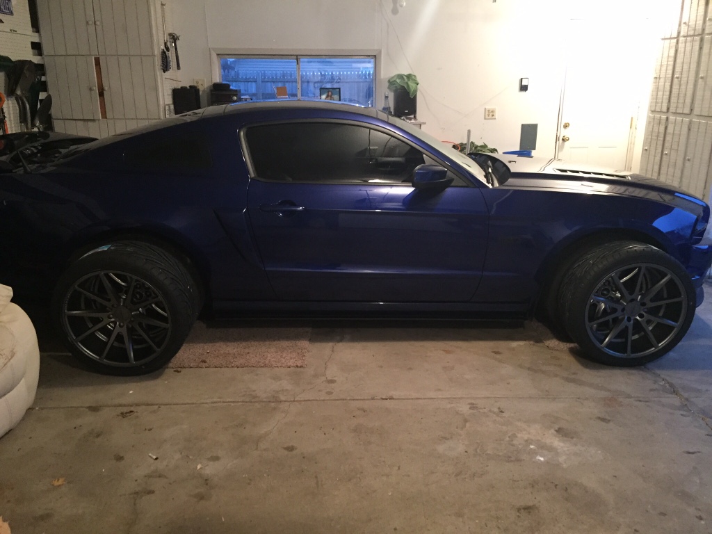 photo 1 Ford Mustang custom wheels Vossen VFS1 20x9.0, ET , tire size 255/35 R20. 20x10.5 ET 305/30 R20