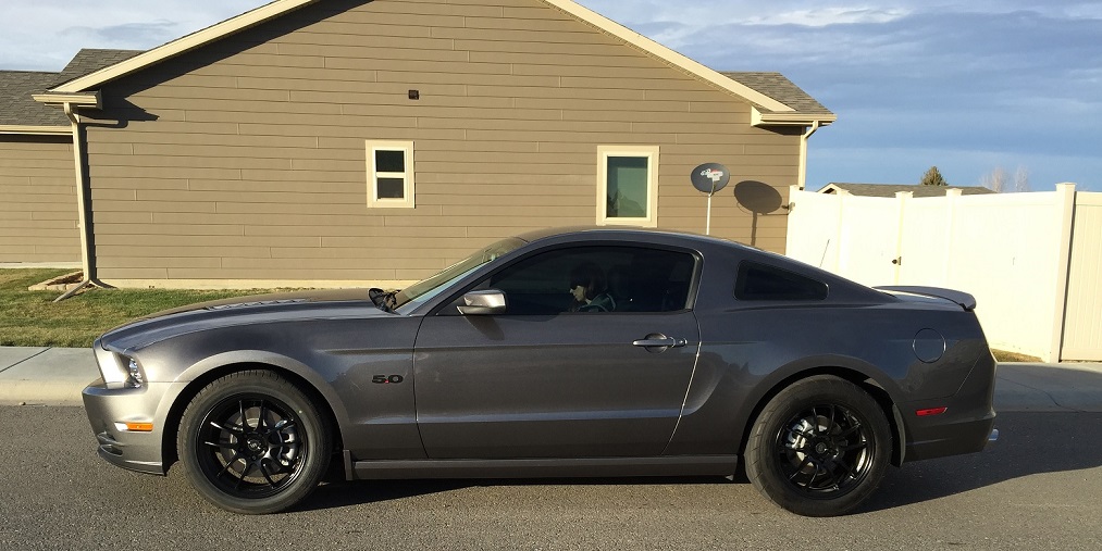 photo 1 Ford Mustang custom wheels Enkei PF01 18x8.0, ET , tire size 235/50 R18. 18x9.5 ET 275/45 R18