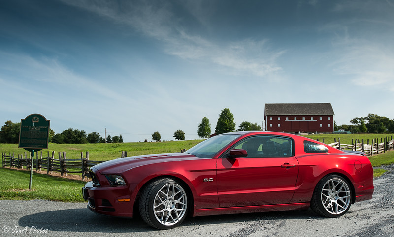 photo 3 Ford Mustang custom wheels HRE  FF01  20x9.5, ET , tire size 255/35 R20. 20x10.5 ET 285/30 R20