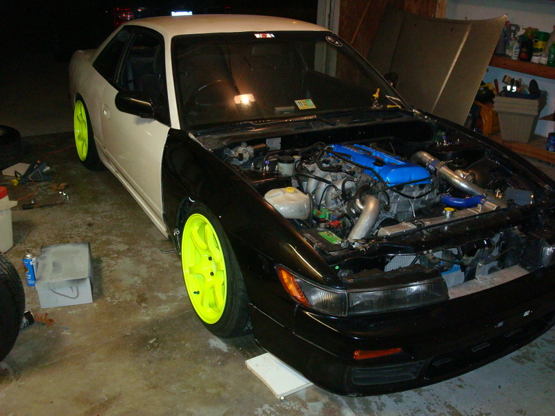photo 3 Nissan S13 custom wheels Gram Lights 57d 17x9.0, ET +12, tire size 215/45 R17. x ET