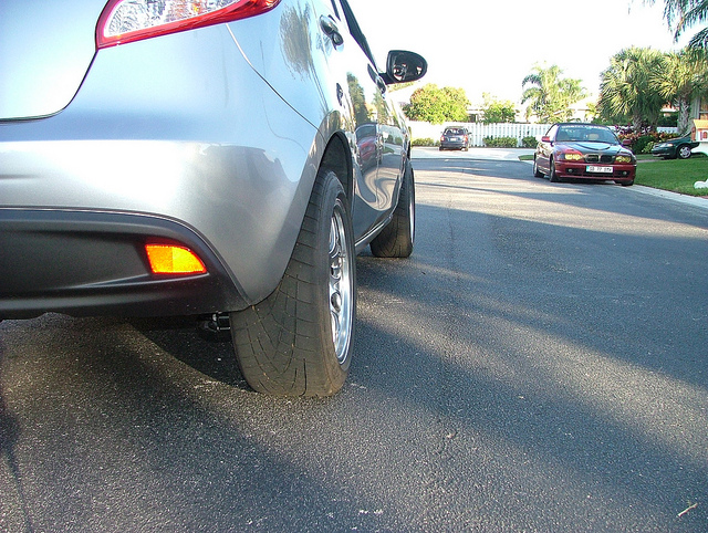 photo 4 Mazda Mazda2 custom wheels UL  Nickel 15x8.0, ET +36, tire size 195/50 R15. x ET 
