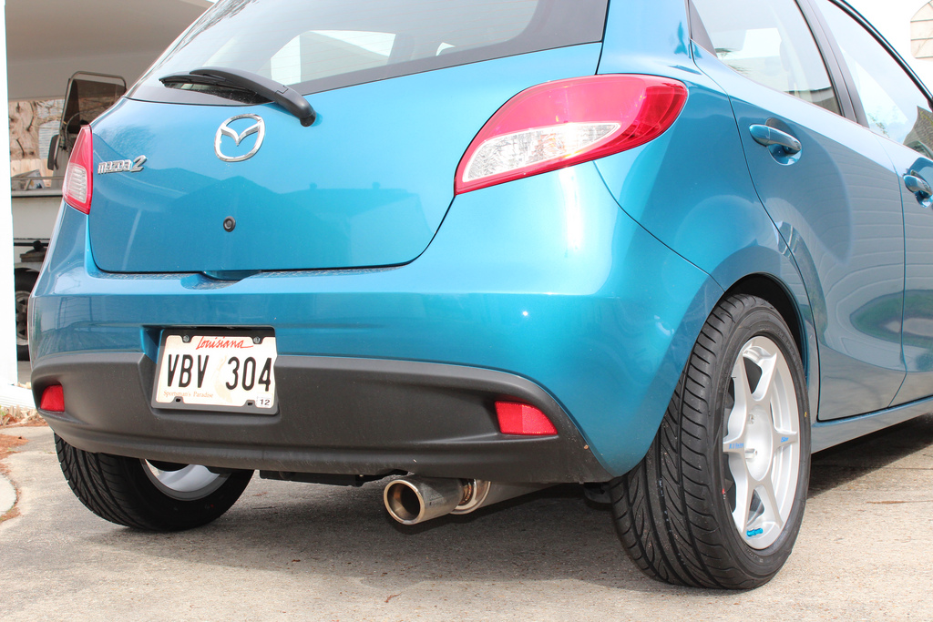 photo 2 Mazda Mazda2 custom wheels Kosei  K1 15x7.0, ET +25, tire size 205/50 R15. x ET 