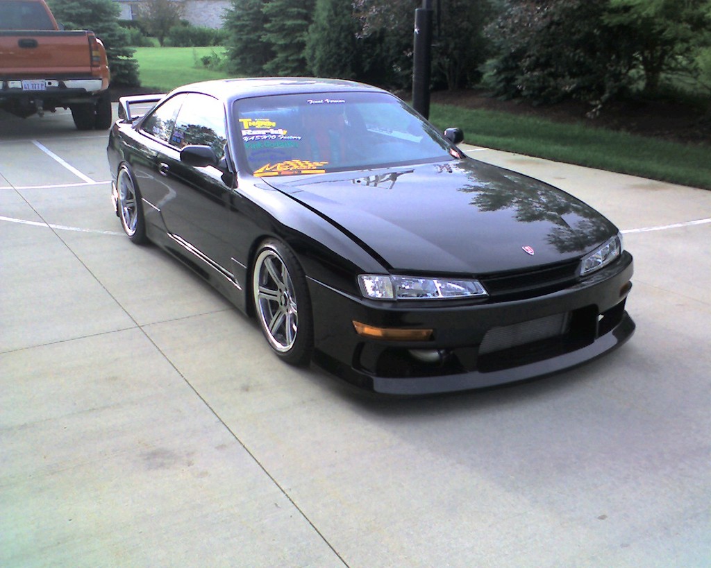 photo 2 Nissan S14 custom wheels Do-Luck Double Six 18x9.0, ET +18, tire size 235/40 R18. 18x10.0 ET+26 265/35 R18