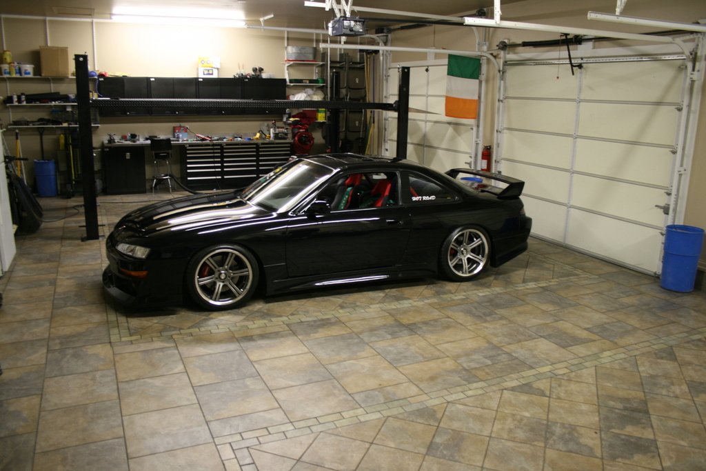 photo 3 Nissan S14 custom wheels Do-Luck Double Six 18x9.0, ET +18, tire size 235/40 R18. 18x10.0 ET+26 265/35 R18