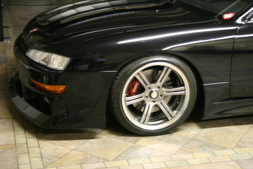 photo 8 Nissan S14 custom wheels Do-Luck Double Six 18x9.0, ET +18, tire size 235/40 R18. 18x10.0 ET+26 265/35 R18