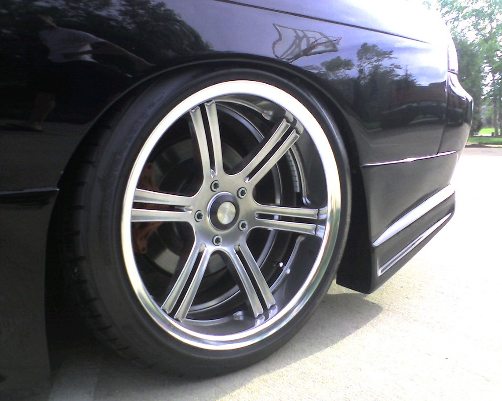 photo 10 Nissan S14 custom wheels Do-Luck Double Six 18x9.0, ET +18, tire size 235/40 R18. 18x10.0 ET+26 265/35 R18