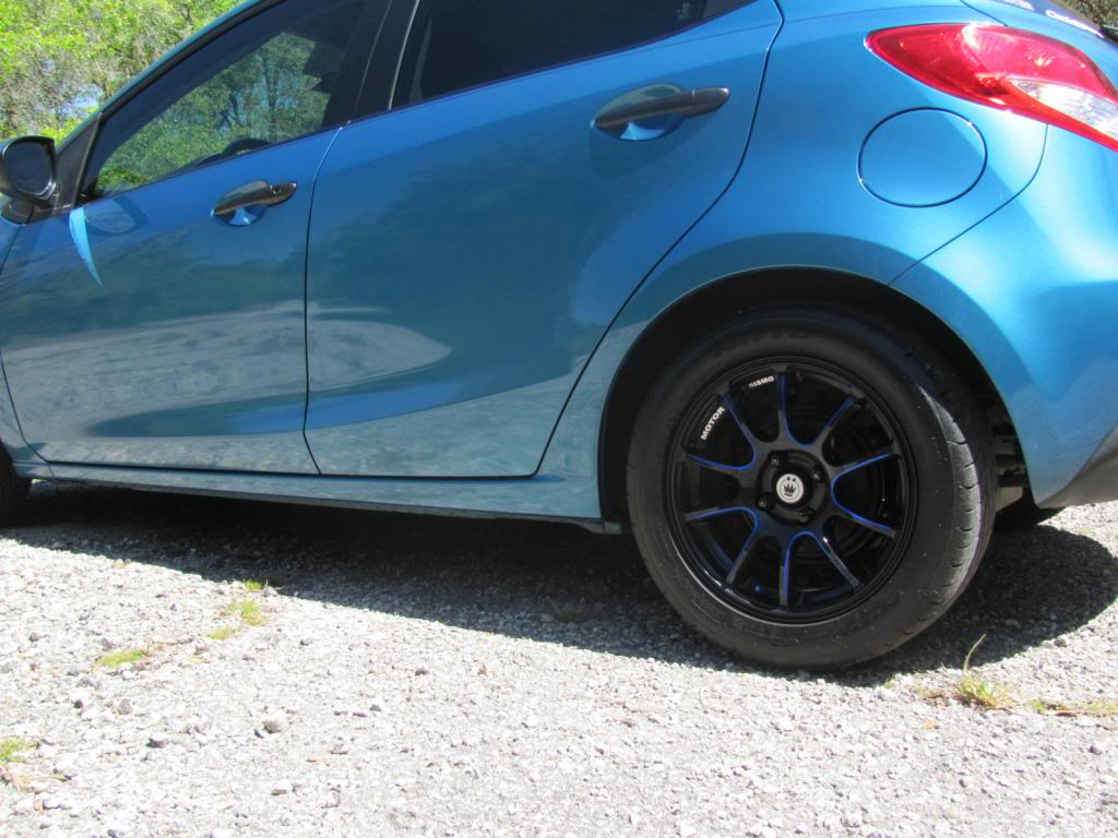 photo 1 Mazda Mazda2 custom wheels Konig Illusions 15x6.5, ET , tire size 205/50 R15. x ET