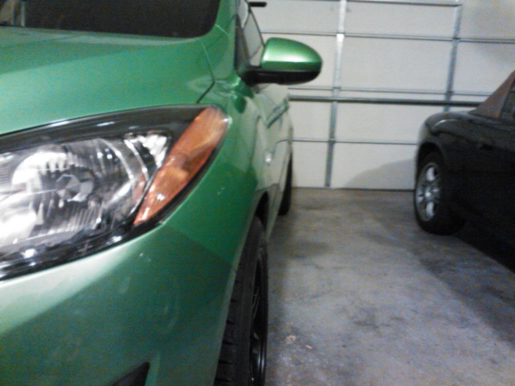 photo 2 Mazda Mazda2 custom wheels Konig Lightspeed 15x7.5, ET +32, tire size 195/55 R15. x ET 
