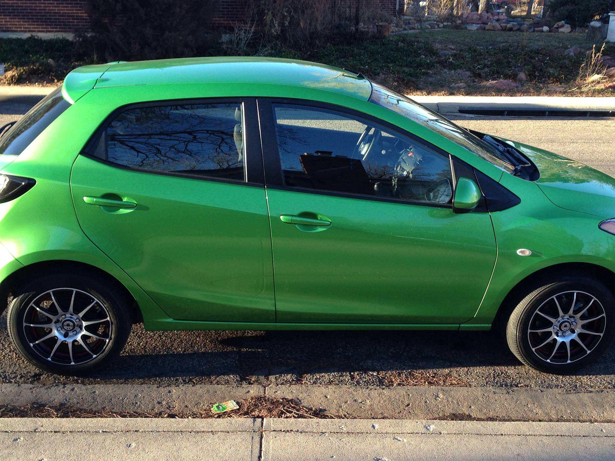 photo 2 Mazda Mazda2 custom wheels Konig Zero-In 15x6.5, ET +38, tire size 185/55 R15. x ET