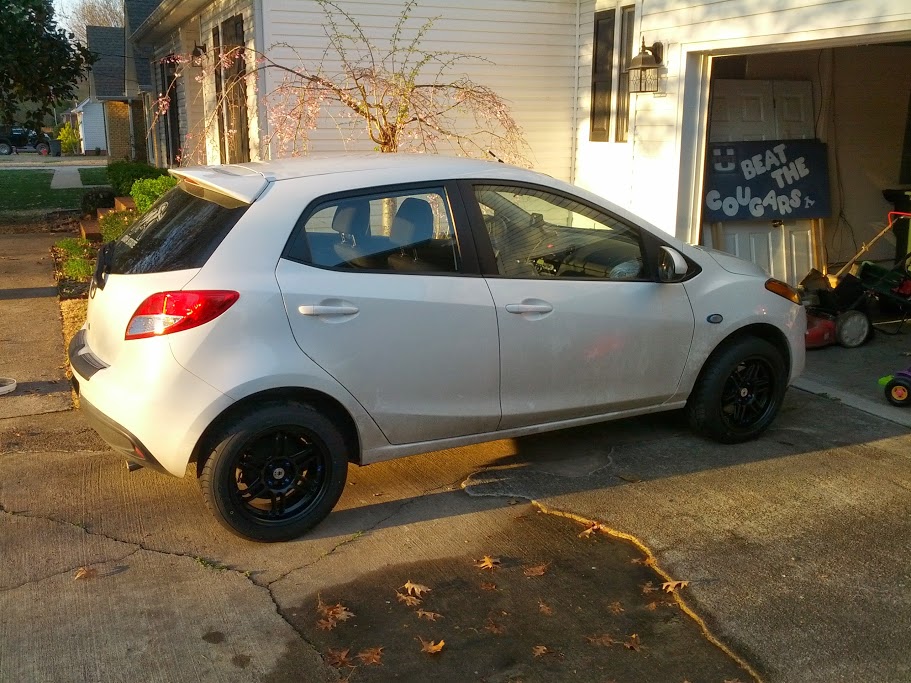 photo 1 Mazda Mazda2 custom wheels Konig Lightspeed 15x7.5, ET +32, tire size 205/50 R15. x ET