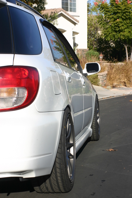 photo 2 Subaru Impreza WRX custom wheels Work Wheels Emotion CRKai 17x9.0, ET +34, tire size 235/40 R17. 17x9.0 ET+41 