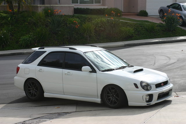photo 6 Subaru Impreza WRX custom wheels Work Wheels Emotion CRKai 17x9.0, ET +34, tire size 235/40 R17. 17x9.0 ET+41 