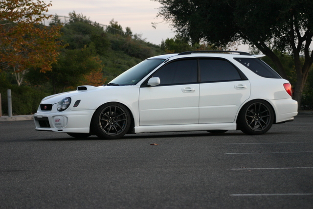 photo 7 Subaru Impreza WRX custom wheels Work Wheels Emotion CRKai 17x9.0, ET +34, tire size 235/40 R17. 17x9.0 ET+41 