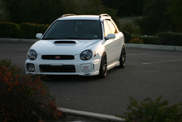 photo 10 Subaru Impreza WRX custom wheels Work Wheels Emotion CRKai 17x9.0, ET +34, tire size 235/40 R17. 17x9.0 ET+41 
