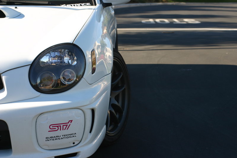 photo 12 Subaru Impreza WRX custom wheels Work Wheels Emotion CRKai 17x9.0, ET +34, tire size 235/40 R17. 17x9.0 ET+41 