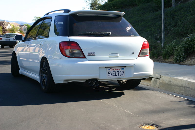 photo 13 Subaru Impreza WRX custom wheels Work Wheels Emotion CRKai 17x9.0, ET +34, tire size 235/40 R17. 17x9.0 ET+41 