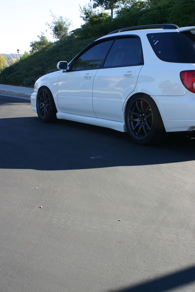 photo 17 Subaru Impreza WRX custom wheels Work Wheels Emotion CRKai 17x9.0, ET +34, tire size 235/40 R17. 17x9.0 ET+41 