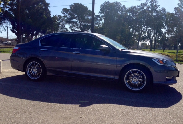 photo 1 Honda Accord custom wheels Enkei PF01  18x7.5, ET +38, tire size 225/45 R18. x ET 