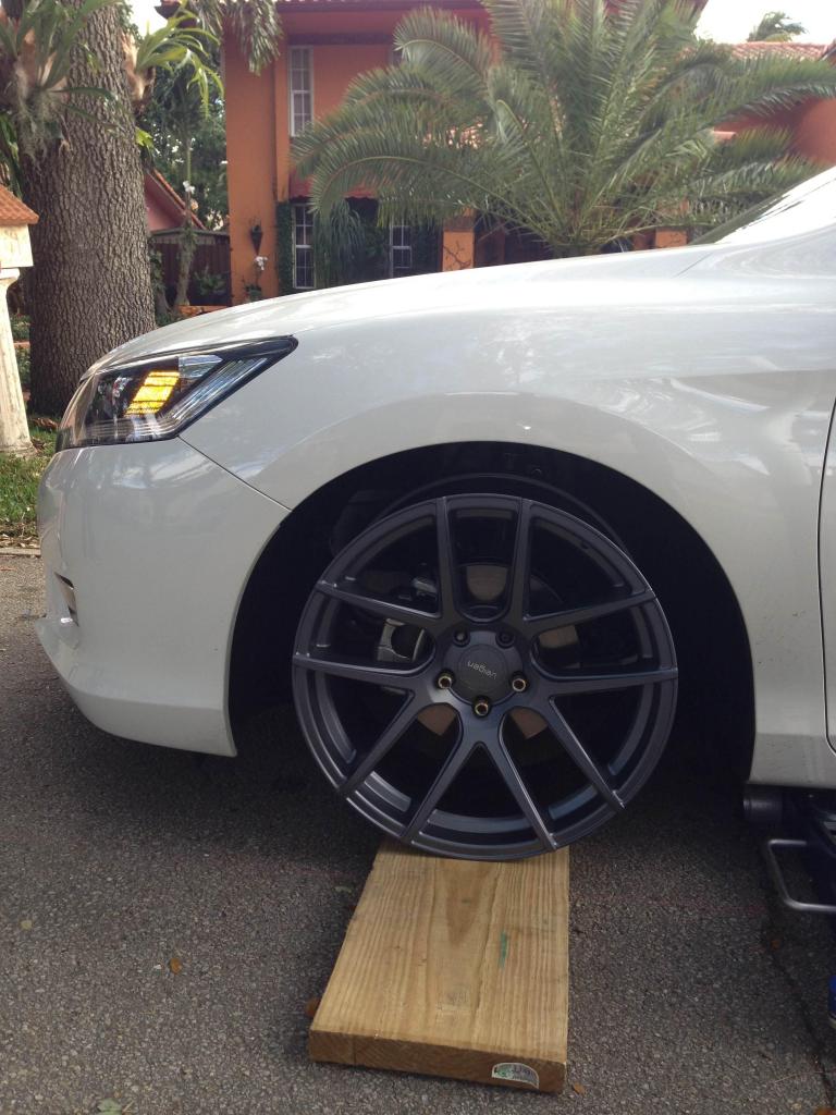 photo 1 Honda Accord custom wheels Velgen   20x10.5, ET +45, tire size X R20. 20x10.5 ET+25 