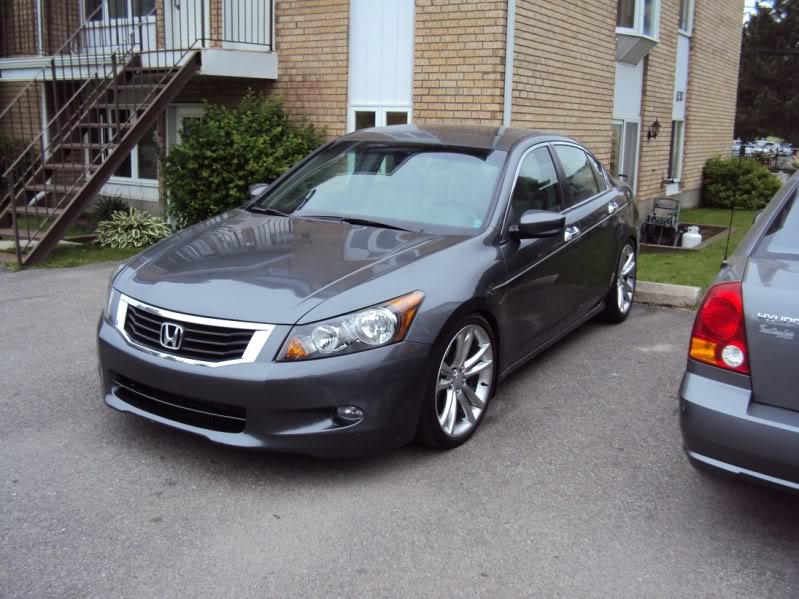 photo 1 Honda Accord custom wheels Hydundai Genesis 19x8.0, ET +35, tire size X R19. 19x8.5 ET