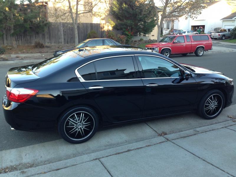 photo 1 Honda Accord custom wheels Velocity  vw910 18x7.5, ET +38, tire size 225/40 R18. x ET 