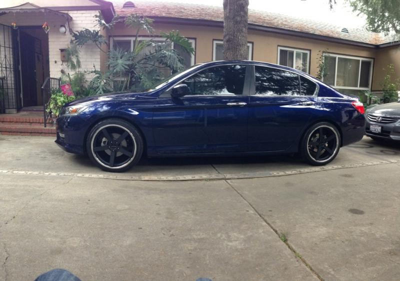 photo 1 Honda Accord custom wheels Giovanna  Meccas 20x8.5, ET +35, tire size 245/35 R20. x ET 