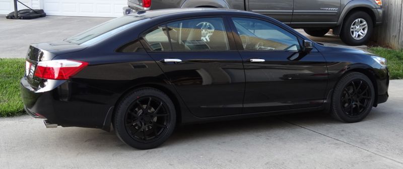 photo 2 Honda Accord custom wheels Enkei M52 18x8.0, ET +40, tire size 235/45 R18. x ET