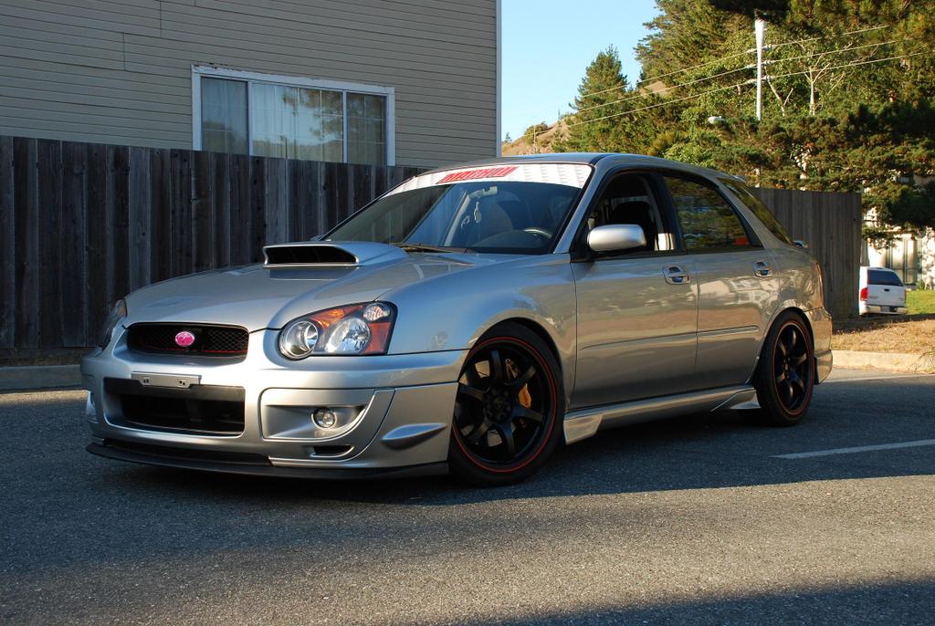 photo 4 Subaru Impreza WRX custom wheels Rays Engineering Gram Lights 57Maximum 18x8.5, ET +45, tire size 235/40 R18. 18x8.5 ET+40 