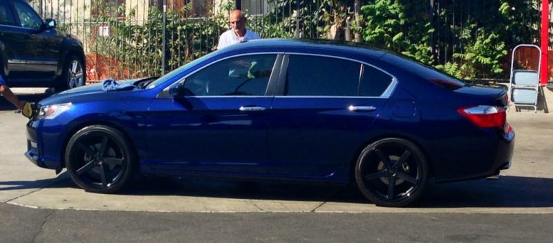 photo 1 Honda Accord custom wheels Giovanna Meeca 20x8.5, ET +35, tire size 245/30 R20. x ET 