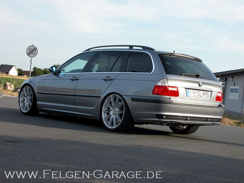 photo 5 BMW 330 custom wheels BMW 225M 19x8.0, ET +37, tire size 225/35 R19. 19x9.0 ET+35 255/30 R19