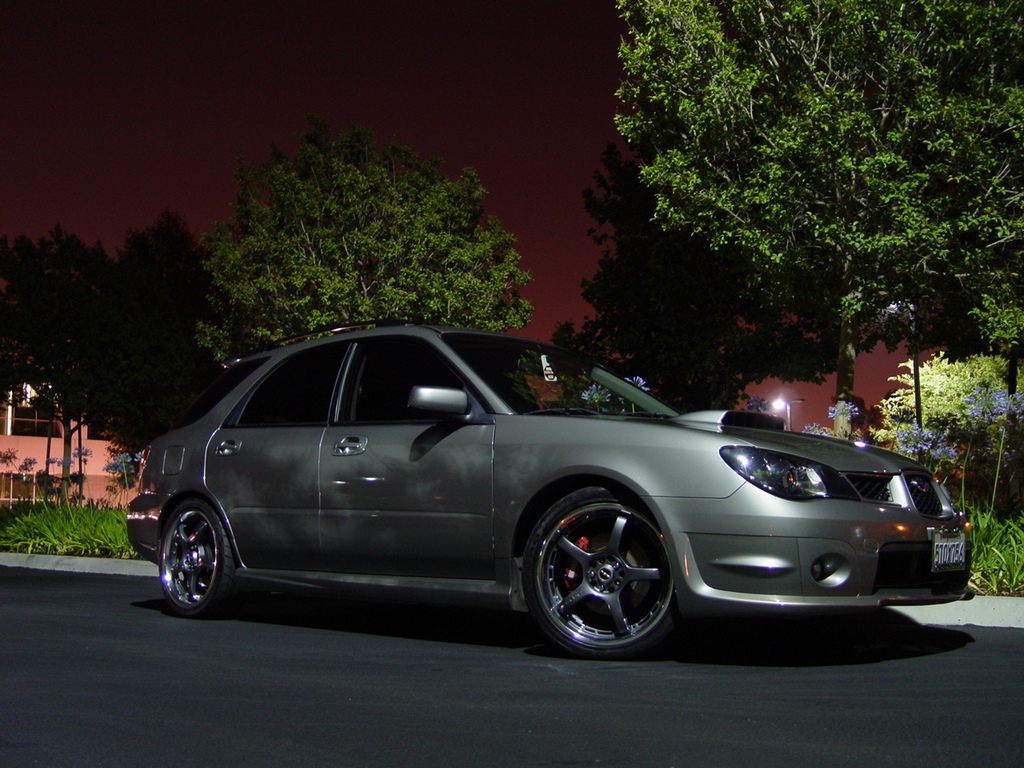 photo 6 Subaru Impreza WRX custom wheels Rays Engineering G-games 77W Vaio 18x7.5, ET +48, tire size 235/40 R18. x ET 