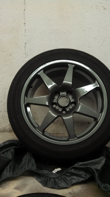 photo 1 Audi A4 custom wheels Technomagnesio 17x7.0, ET +45, tire size 235/45 R17. x ET