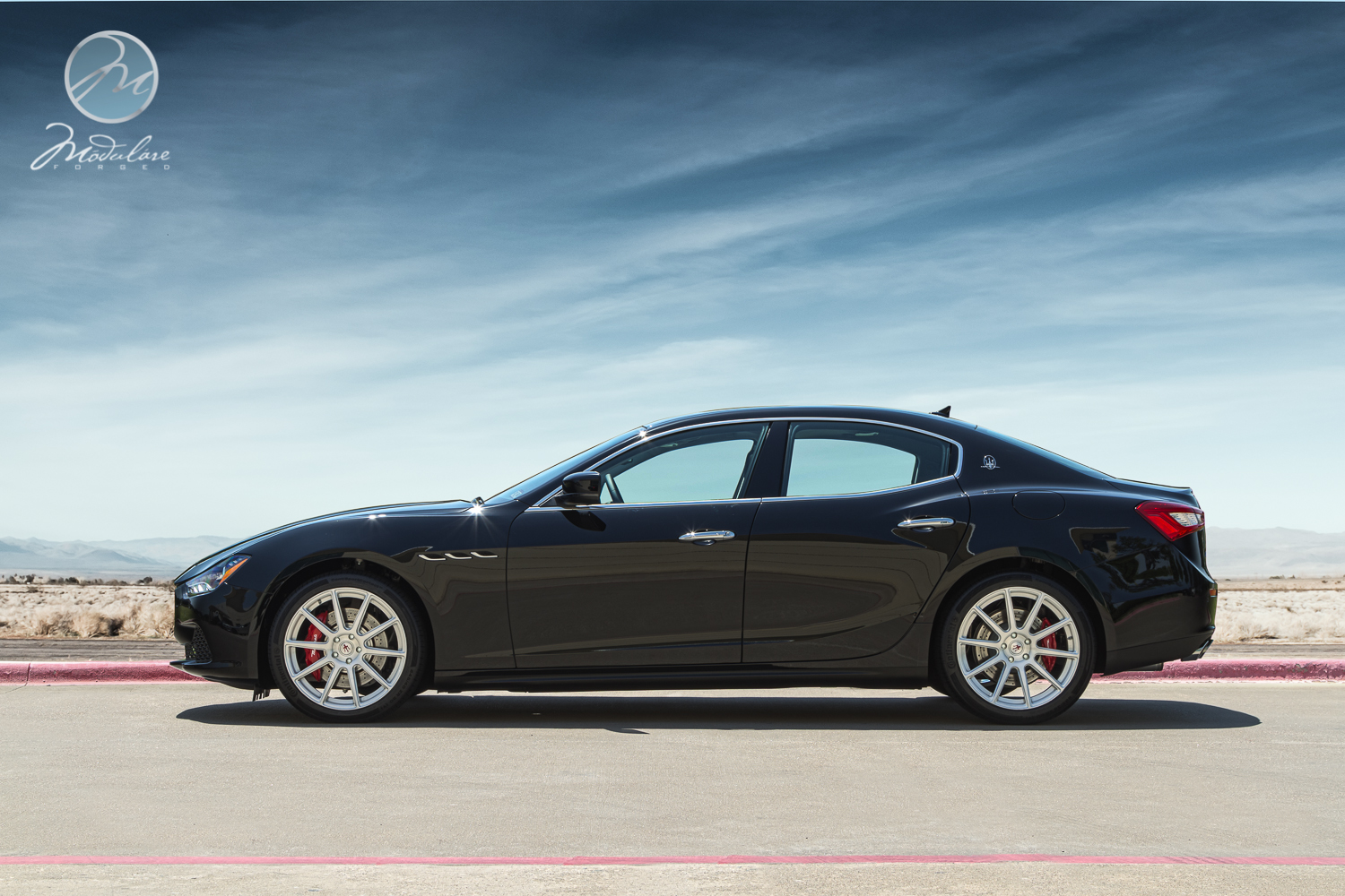 photo 6 Maserati Ghibli custom wheels OEM  20x9.0, ET , tire size 265/35 R20. 20x10.5 ET 
