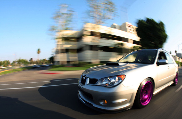 photo 4 Subaru Impreza WRX custom wheels Work Wheels Emotion CRKai 17x9.0, ET +44, tire size 225/45 R17. x ET