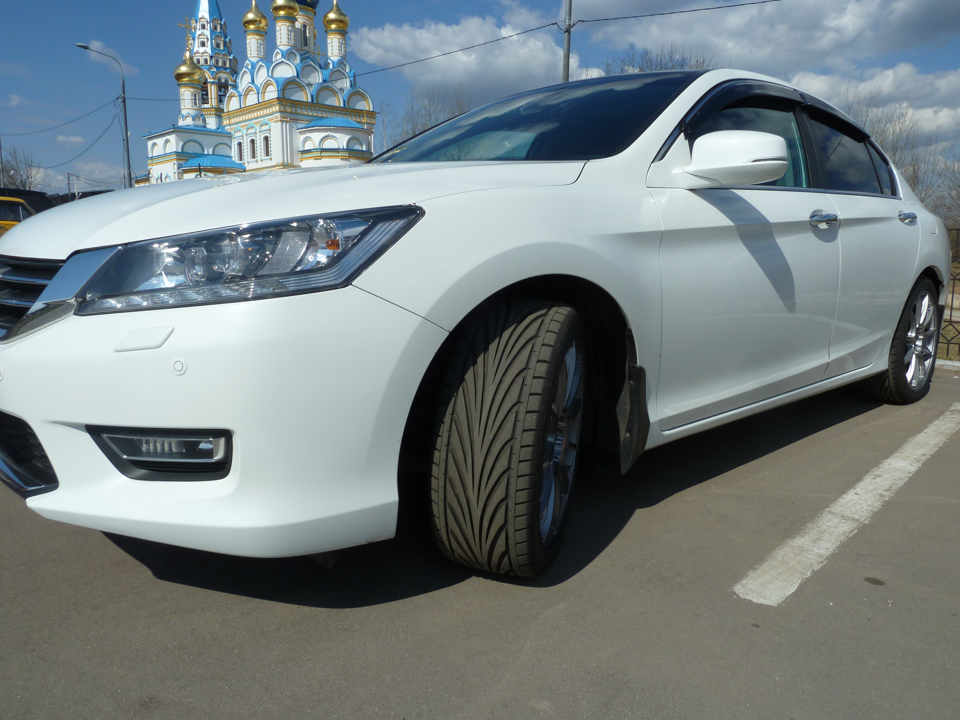 photo 2 Honda Accord custom wheels Enkei Wakasa 18x8.0, ET +45, tire size 245/40 R18. x ET 
