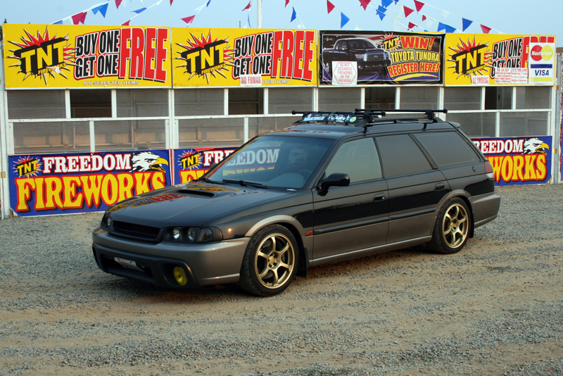 photo 1 Subaru Legacy custom wheels Rota Boost 17x8.0, ET +48, tire size 235/40 R17. x ET