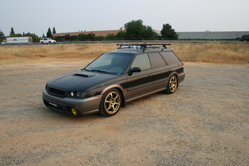 photo 4 Subaru Legacy custom wheels Rota Boost 17x8.0, ET +48, tire size 235/40 R17. x ET