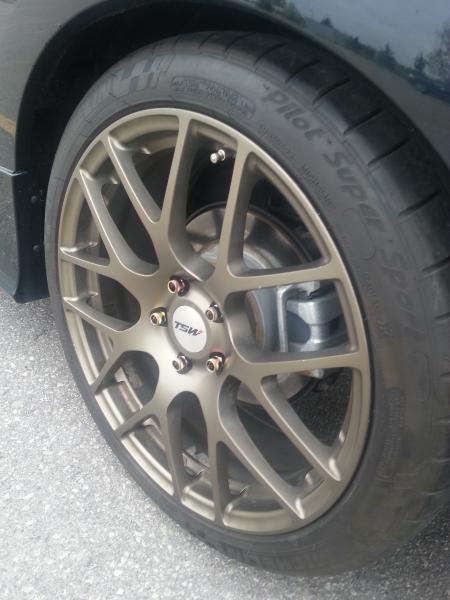 photo 1 Honda Accord custom wheels TSW  19x8.5, ET +45, tire size X R19. x ET 