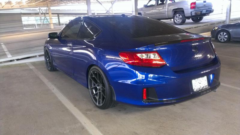 photo 2 Honda Accord custom wheels 20x8.5, ET +35, tire size X R20. 20x10.0 ET+35