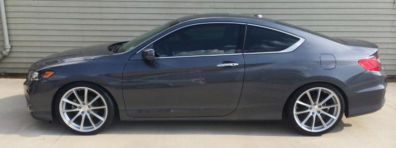 photo 1 Honda Accord custom wheels Ace Alloy Convex  20x9.0, ET +45, tire size 245/35 R20. x ET 