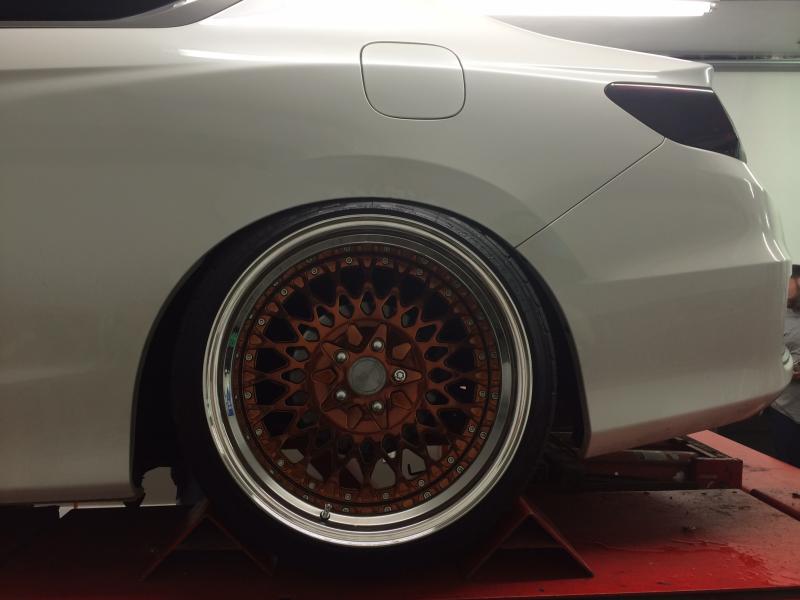 photo 1 Honda Accord custom wheels Avant Garde F140 19x10.5, ET +20, tire size X R19. 19x11.0 ET-5