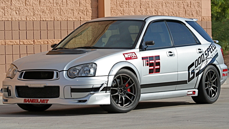 photo 1 Subaru Impreza WRX custom wheels Work Wheels Emotion CRKai 17x9.0, ET +44, tire size 255/40 R17. x ET 