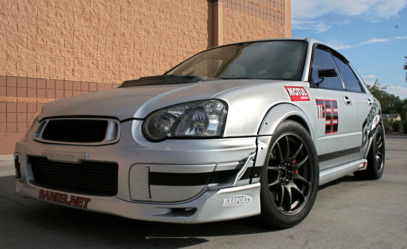 photo 2 Subaru Impreza WRX custom wheels Work Wheels Emotion CRKai 17x9.0, ET +44, tire size 255/40 R17. x ET 