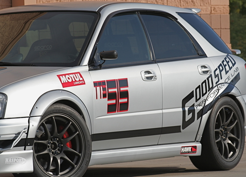photo 6 Subaru Impreza WRX custom wheels Work Wheels Emotion CRKai 17x9.0, ET +44, tire size 255/40 R17. x ET 